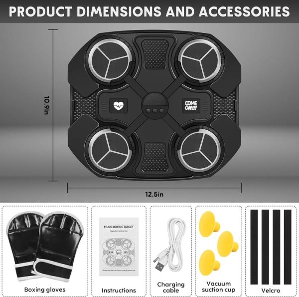 Best Wall-mounted Smart Boxing Toy For Kids - Bluetooth Training Fun - Image 5