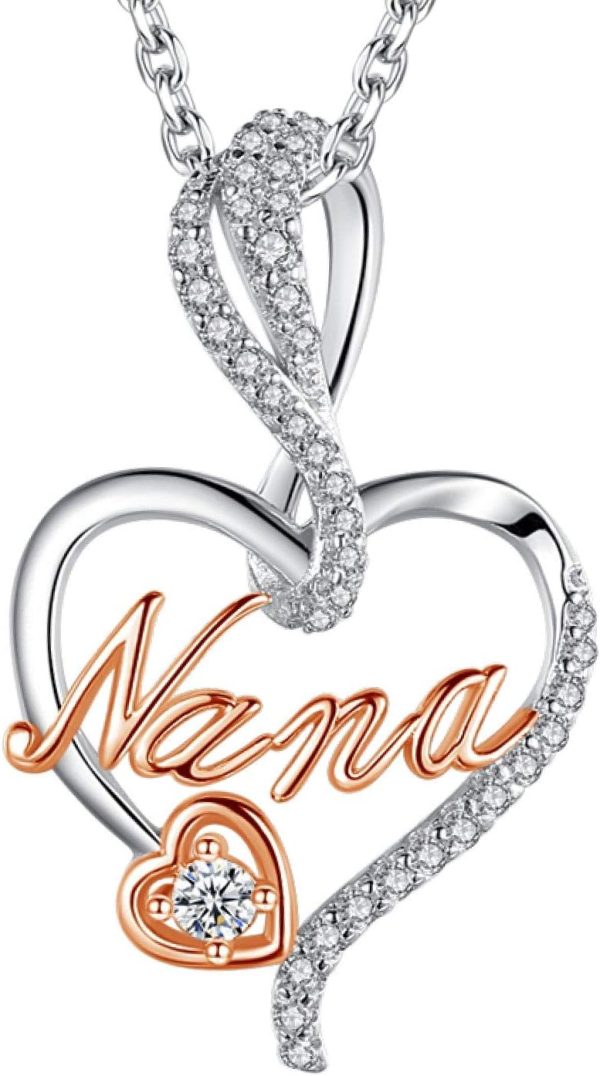 Sterling Silver Mom Necklace - Perfect Mother's Day Gift