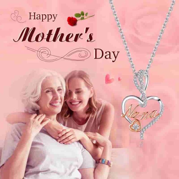 Sterling Silver Mom Necklace - Perfect Mother's Day Gift - Image 3