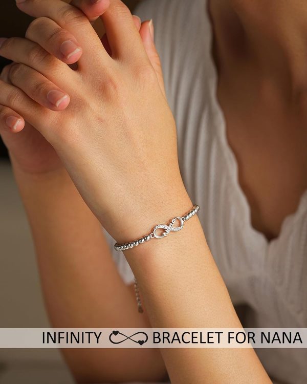 Infinity Heart Bracelet - Perfect Gift For Nana, Mom, And Women - Image 2