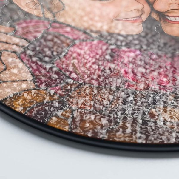 Best Personalized Photo Suncatcher For Grandma - Mother's Day Gift - Image 3
