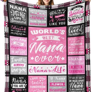 Best Nana Blanket For Mother's Day & Birthday Gifts