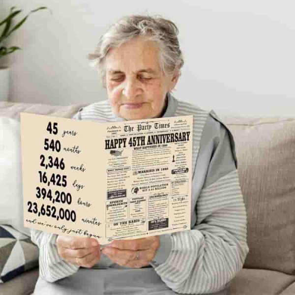 Funny 45th Anniversary Card - Perfect Sapphire Gift - Image 4