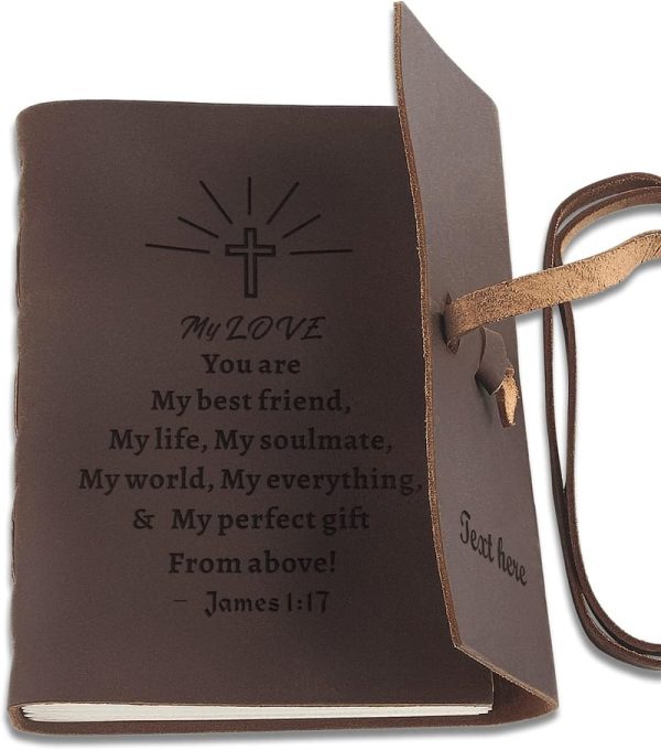 Best Personalized Leather Journal For Men - Unique Gift Idea