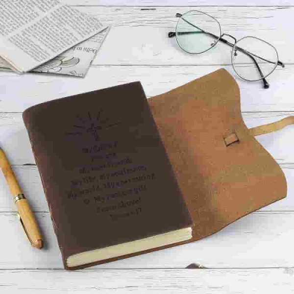 Best Personalized Leather Journal For Men - Unique Gift Idea - Image 5