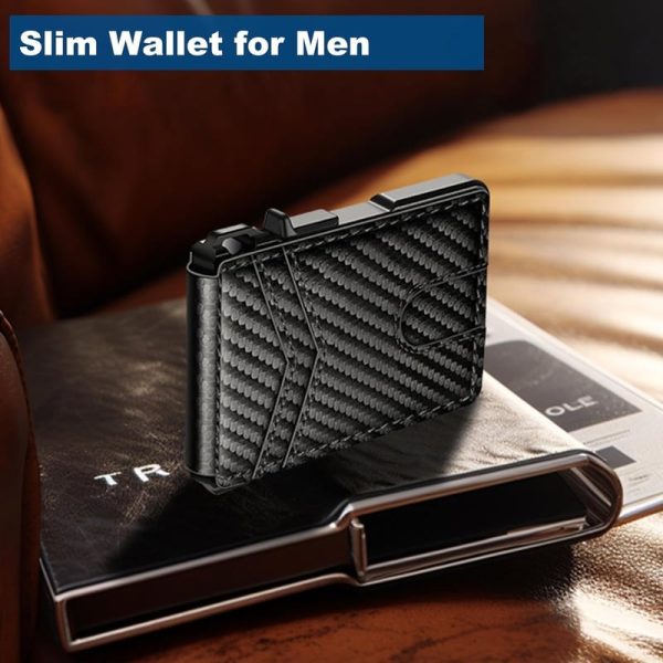 Best Men's Rfid Slim Wallet - Minimalist & Secure - Image 2