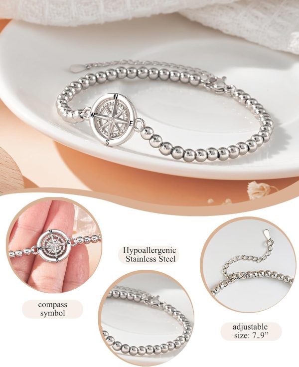 Best 2025 Retirement Gifts For Women - Compass Bracelet - Image 5
