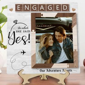 Best Engagement Picture Frame Gift For Couples