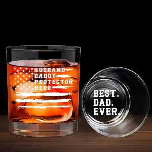 Best Father's Day Whiskey Glass – Funny Gifts For Dad & Husband
