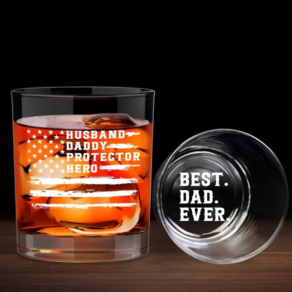 Best Father's Day Whiskey Glass – Funny Gifts For Dad & Husband