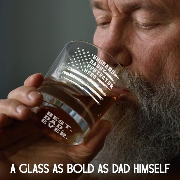 Best Father's Day Whiskey Glass – Funny Gifts For Dad & Husband - Image 5