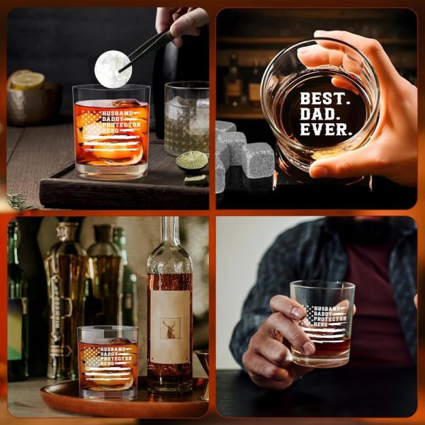 Best Father's Day Whiskey Glass – Funny Gifts For Dad & Husband - Image 6