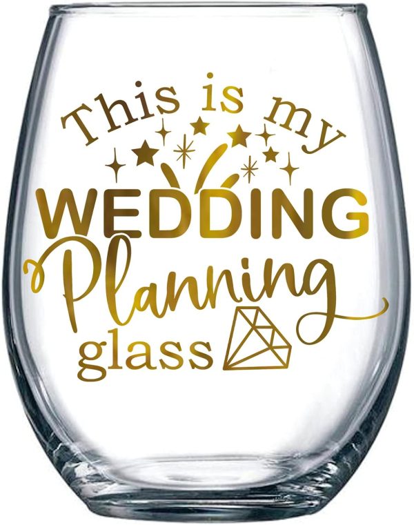 Best Bride To Be Wine Glass - Wedding Planning Gift 20oz