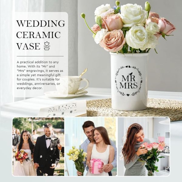 Best 2025 Mr & Mrs Wedding Gifts: Vases & More - Image 3