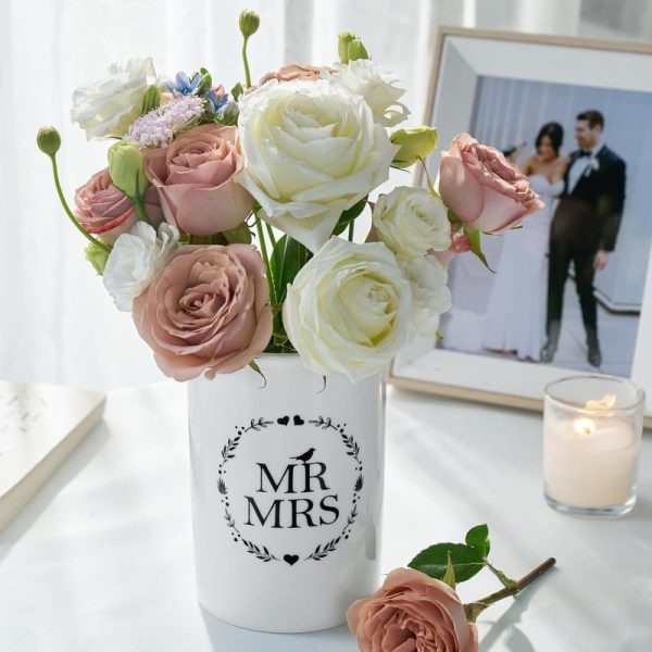 Best 2025 Mr & Mrs Wedding Gifts: Vases & More - Image 4