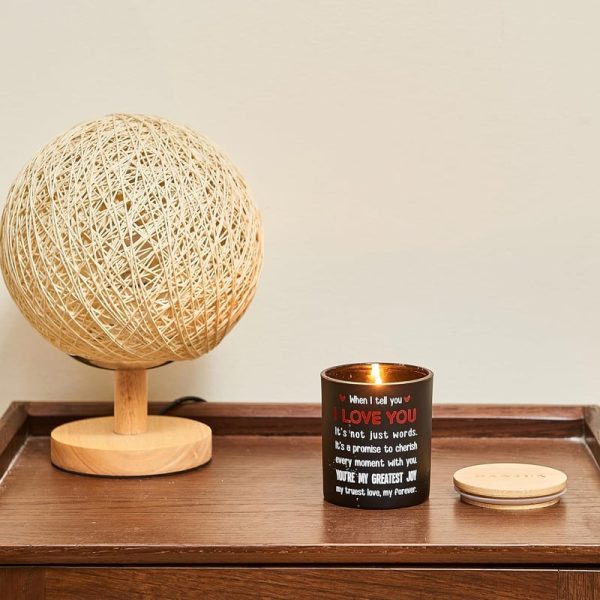 Best Romantic Candle Gift - I Love You Vanilla & Lavender - Image 6