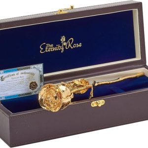 24k Gold-dipped Rose - Romantic Gift For Her