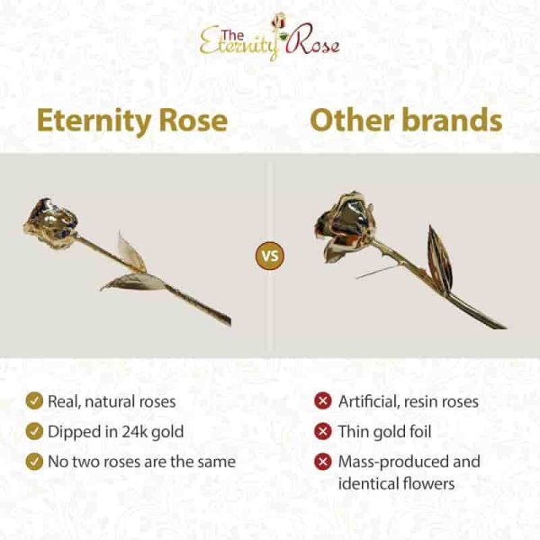 24k Gold-dipped Rose - Romantic Gift For Her - Image 6