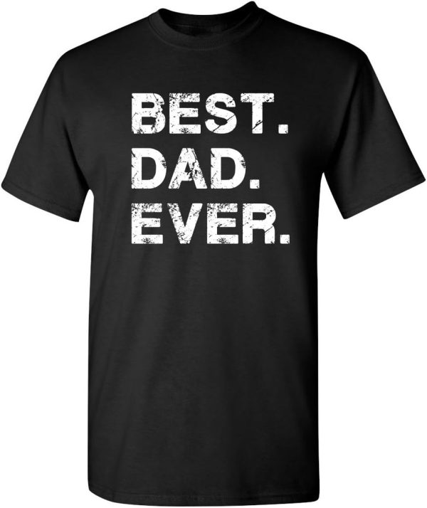 Best Dad Ever T-shirt - Perfect Gift From Kids