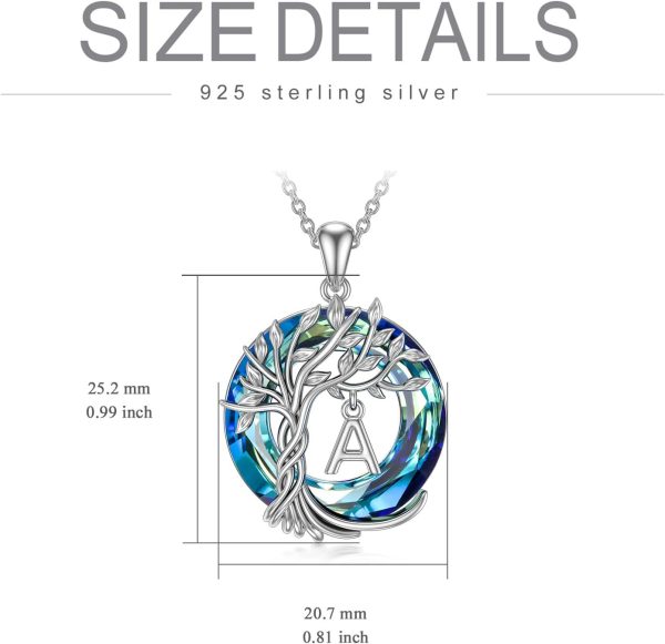 Best Mothers Day Tree Of Life Necklace For Women - Sterling Silver - Image 6