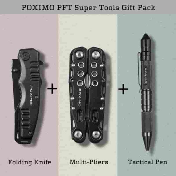 Best Multitool Gift Set For Men – 14-in-1 Pliers, Knife & Tactical Pen - Image 3