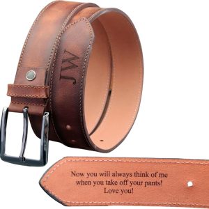 Best Personalized Leather Belt - Custom Gift For Him