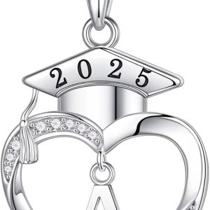 2025 Graduation Sterling Silver Necklace - Gifts For Her