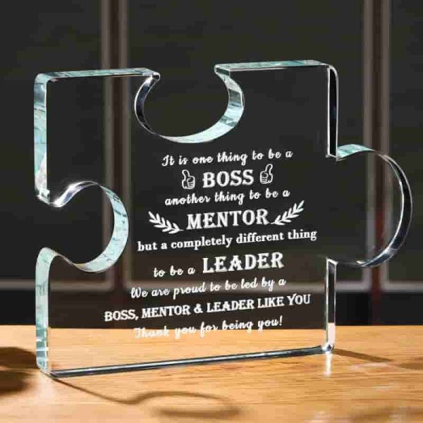 Best Crystal Keepsake For Boss Appreciation - Gift Idea