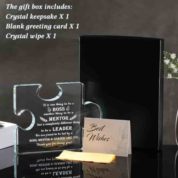 Best Crystal Keepsake For Boss Appreciation - Gift Idea - Image 6