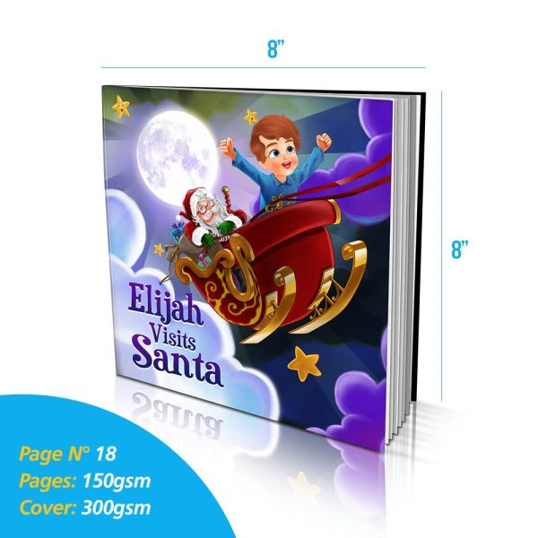 Best Personalized Storybook - 'elijah Visits Santa' - Image 2