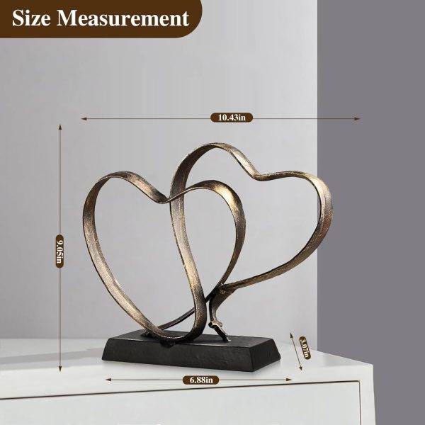 Iron Heart Sculpture: Perfect Anniversary Gift For Couples - Image 2