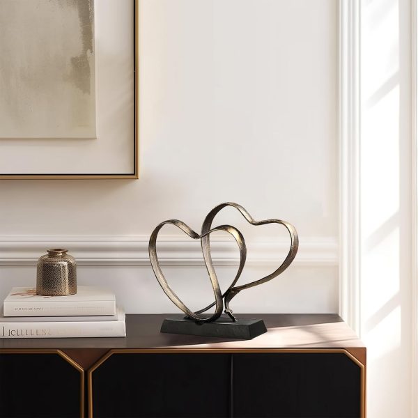 Iron Heart Sculpture: Perfect Anniversary Gift For Couples - Image 3
