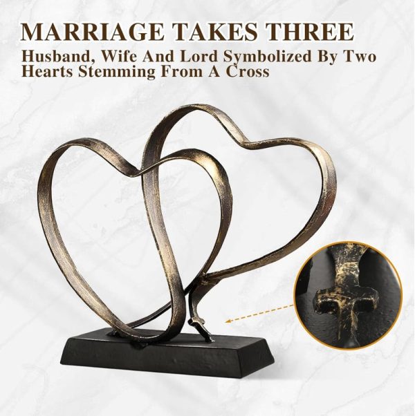 Iron Heart Sculpture: Perfect Anniversary Gift For Couples - Image 5
