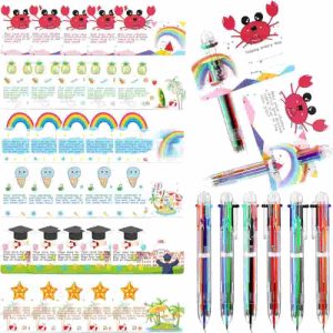 30-pack Multicolor Pen & Cards - End-year School Gift Set