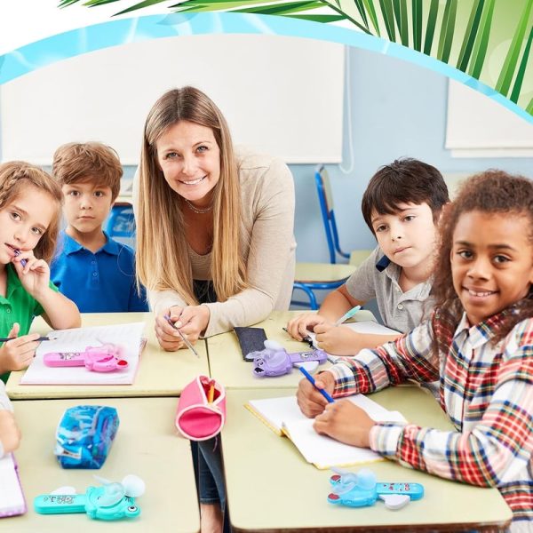 48 Pcs Summer Kids Handheld Fans - Perfect End Of Year Student Gifts - Image 3