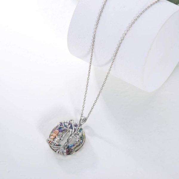 Elegant Sterling Silver Sister Necklace: Perfect Gift Idea - Image 3