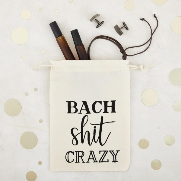 Best Bachelorette Party Favor Bags - 12 Pack Drawstring Cotton, 6x8 In - Image 4