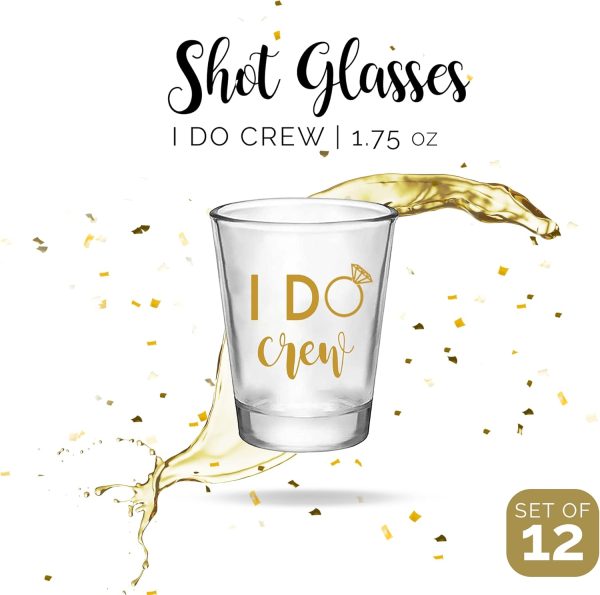 Best Bachelorette Shot Glass Set - Bride & Crew - Image 4
