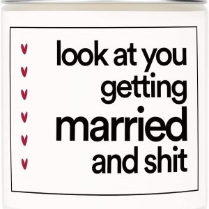Funny Wedding Gifts – Lavender Soy Candle For Brides