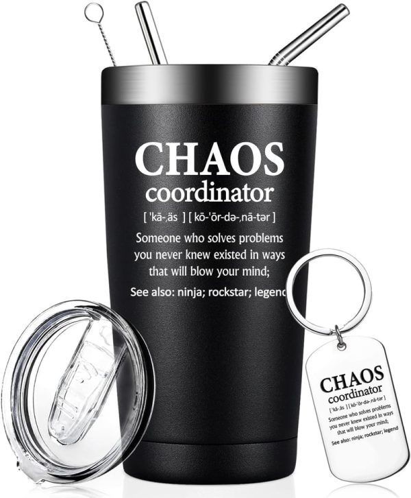 Best Chaos Coordinator Tumbler - Perfect Admin Gifts