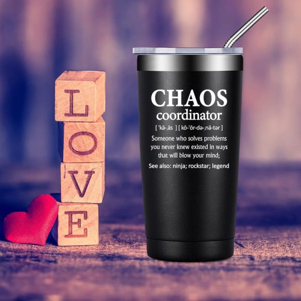 Best Chaos Coordinator Tumbler - Perfect Admin Gifts - Image 3