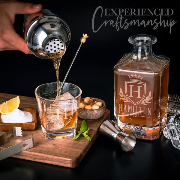 Custom Whiskey Decanter Set - Perfect Gift For Men - Image 2