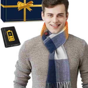 Heated Scarf With 5000mah Battery - Best Warm Gift For Men & Women