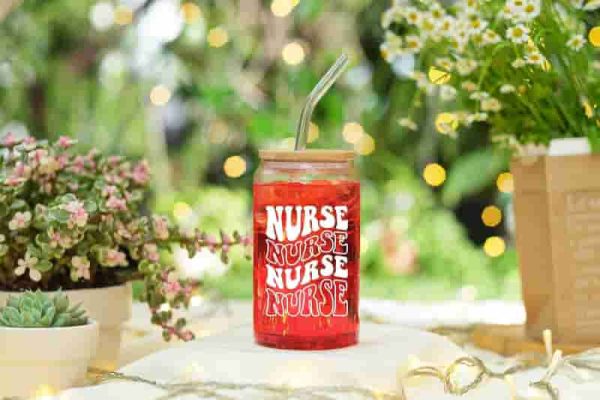 Best Nurse Gifts - 16 Oz Coffee Glass For Women & Students - Image 5