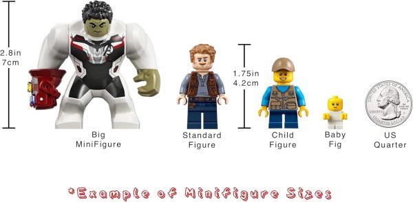 Best Lego City Snowboarder Minifigure With Goggles & Snowboard - Image 2