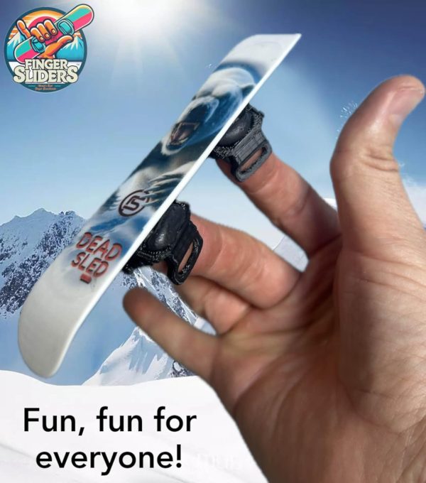 Best Finger Snowboard Model For Tricks | Fun Gift Idea - Image 4
