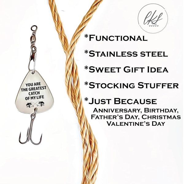 Greatest Catch Fishing Lure - Romantic Gift Idea - Image 3