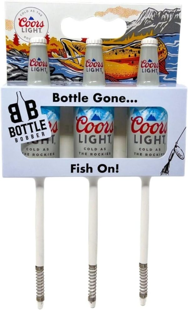 Coors Light Fishing Bobbers - 2-pack Highly Visible And Durable