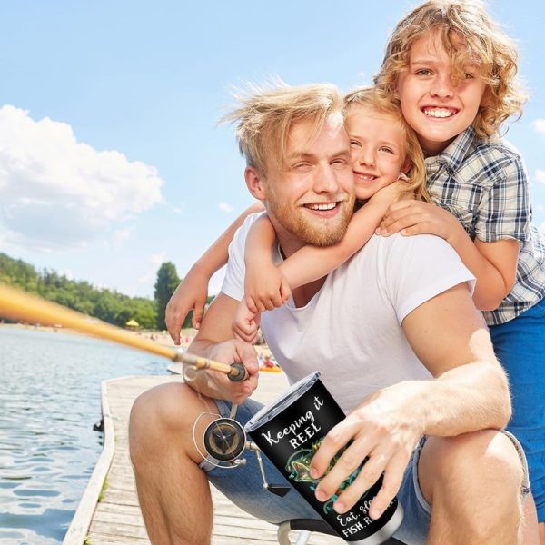 Best Fishing Tumbler Gifts For Men - 20oz Birthday Idea - Image 3