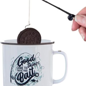 Top Funny Fishing Mug - Perfect Gift With Biscuit Rod